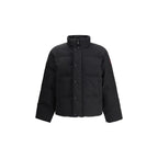 Black Polyester Parka