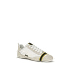 Gray Fabric Athletic Sneakers