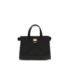 Black Cotton Handbag
