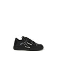 Black Calf Leather Bos Taurus Athletic Sneakers