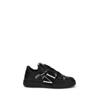 Black Calf Leather Bos Taurus Athletic Sneakers