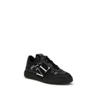 Black Calf Leather Bos Taurus Athletic Sneakers