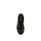 Black Calf Leather Bos Taurus Athletic Sneakers