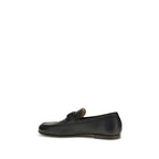 Black Deer Slip-On Loafers