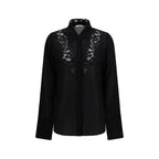 Black Silk Blouse