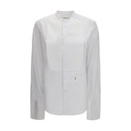 White Cotton Dress Shirt