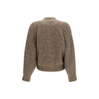 Brown Cashmere Cardigan