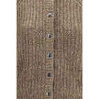 Brown Cashmere Cardigan