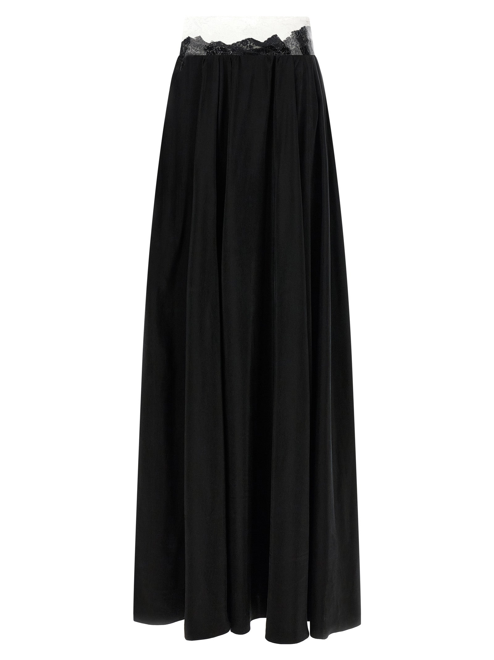 Black Copper Mini Skirt
