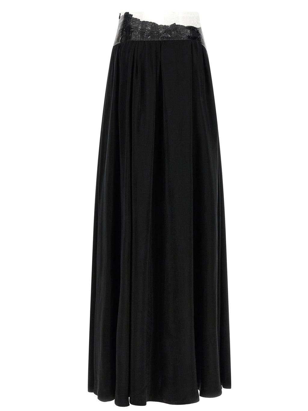 Black Copper Mini Skirt