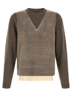 Brown Virgin Wool Cardigan