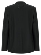Black Virgin Wool Blazer