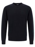 Blue Cashmere Cardigan