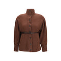 Brown Wool Oves Aries Cardigan