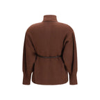 Brown Wool Oves Aries Cardigan