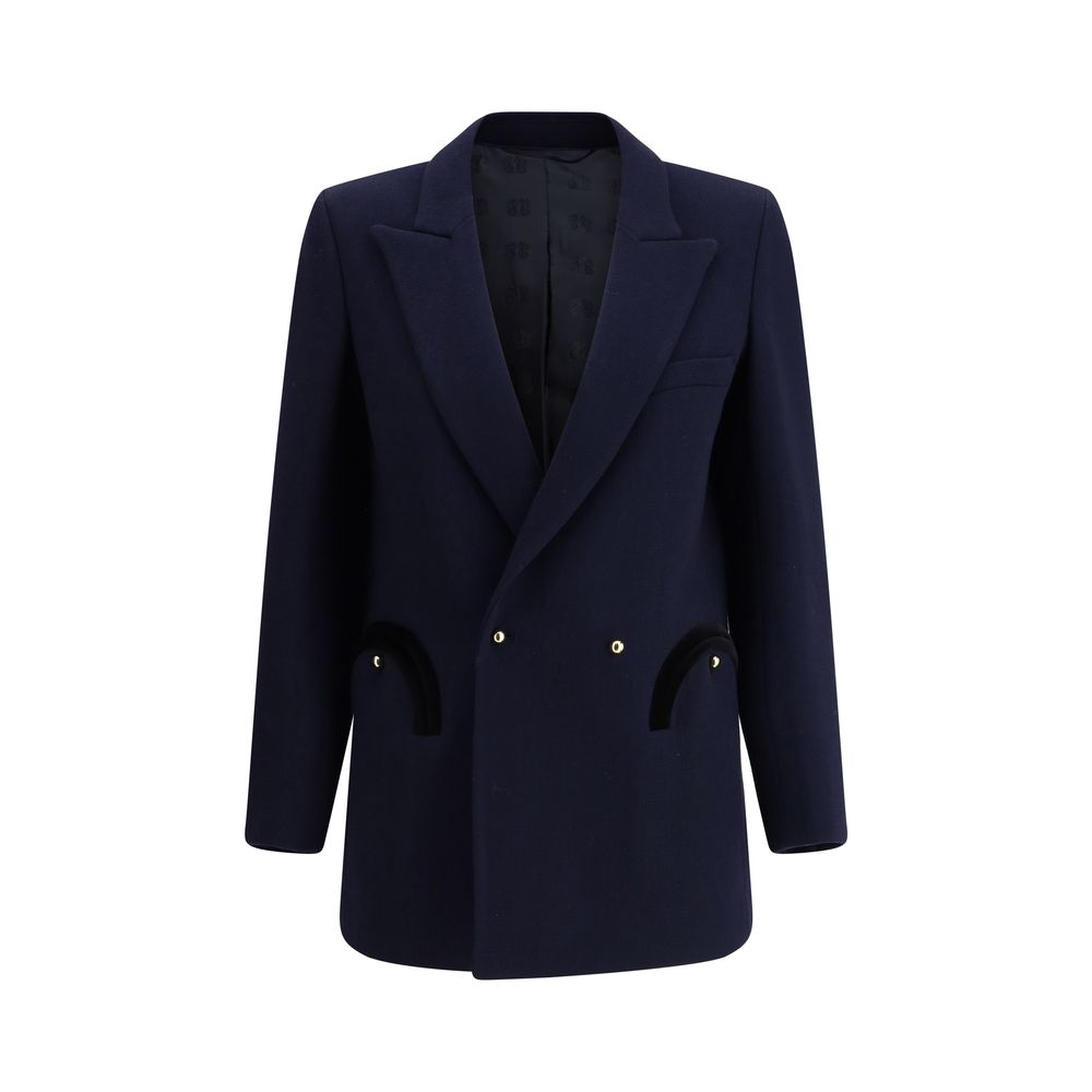 Blue Wool Oves Aries Blazer