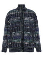Blue Wool Cardigan