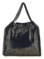 Blue Polyester Handbag
