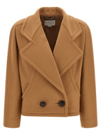 Beige Wool Coat