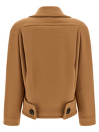 Beige Wool Coat