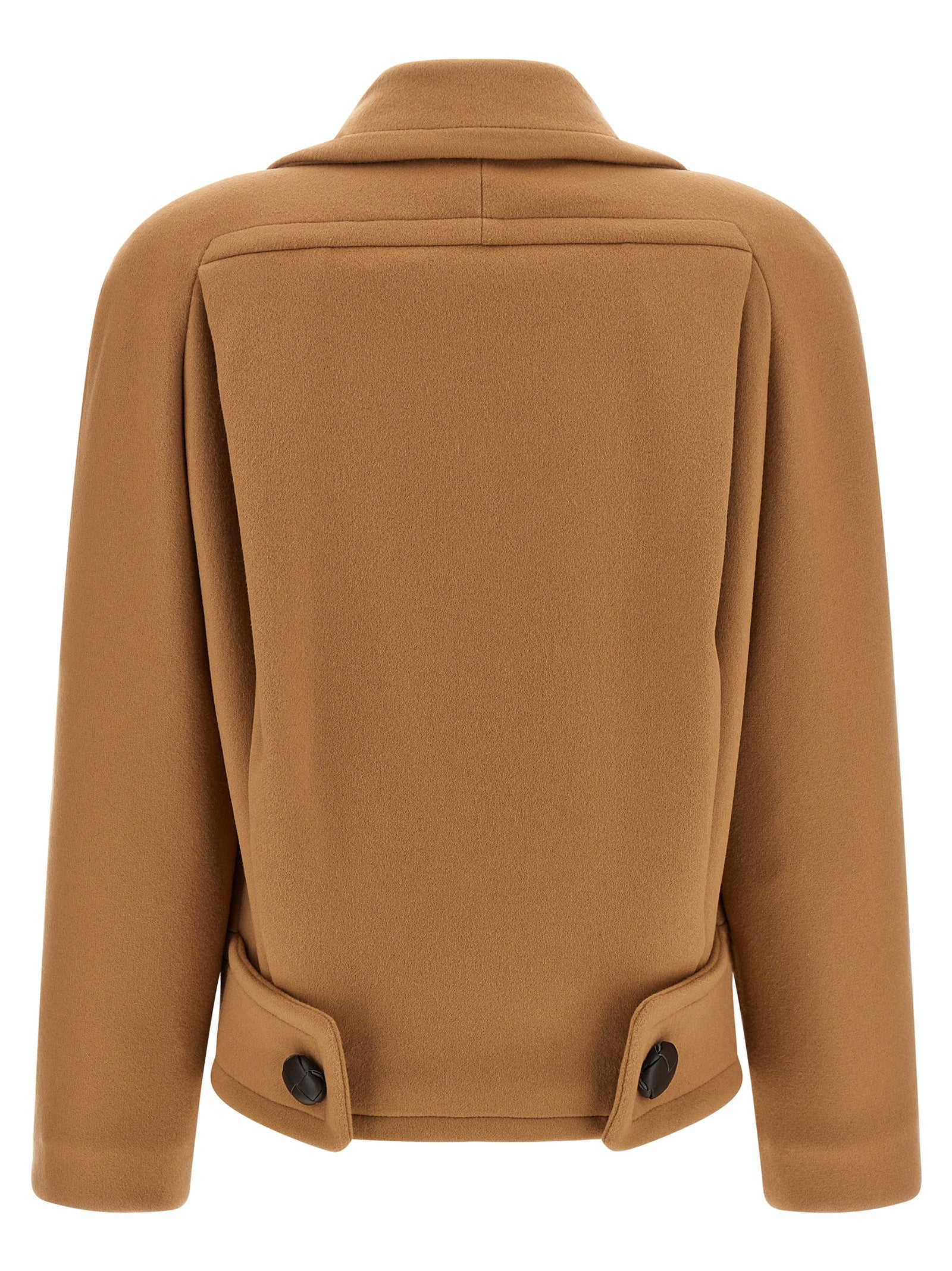 Beige Wool Coat