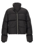 Black Nylon Full-Length Jacket