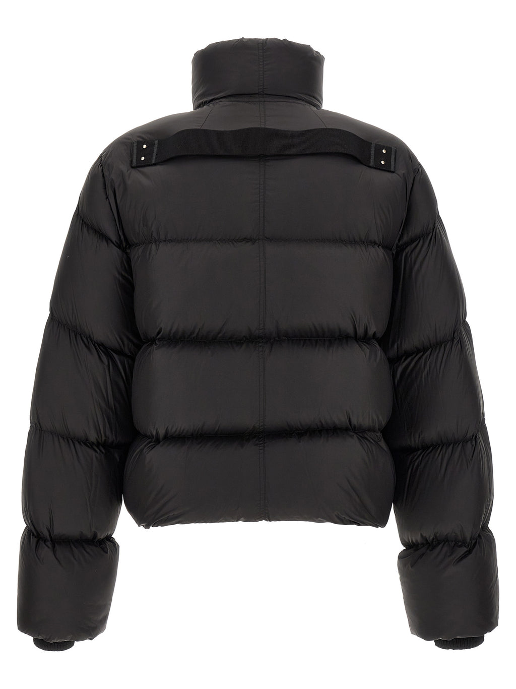 Black Nylon Full-Length Jacket