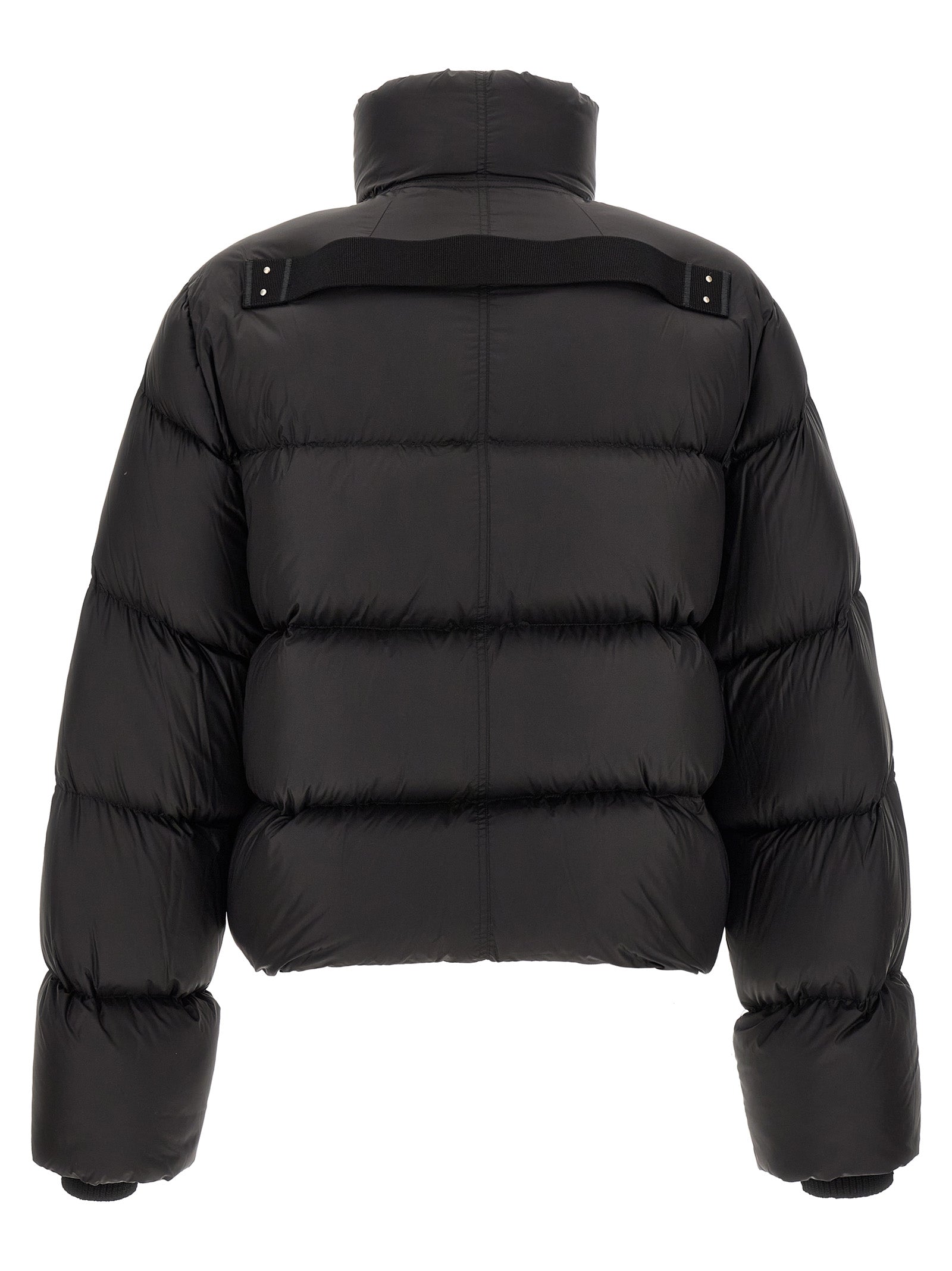 Black Nylon Full-Length Jacket