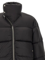Black Nylon Full-Length Jacket