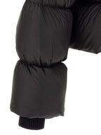Black Nylon Full-Length Jacket