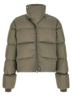 Bicolor Nylon Full-Length Jacket