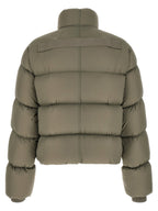 Bicolor Nylon Full-Length Jacket