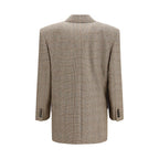 Beige Wool Oves Aries Blazer