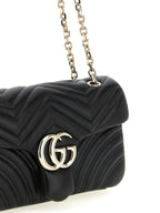 Black Lamb Leather Shoulder Bag