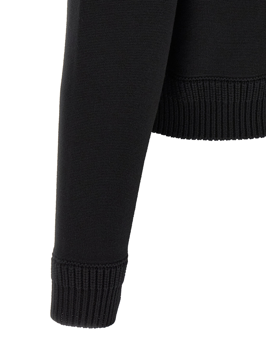 Black Polyamide Cardigan