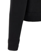 Black Polyamide Cardigan