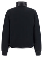 Blue Polyamide Cardigan