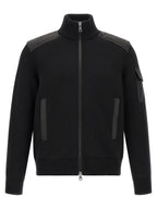 Black Polyamide Cardigan