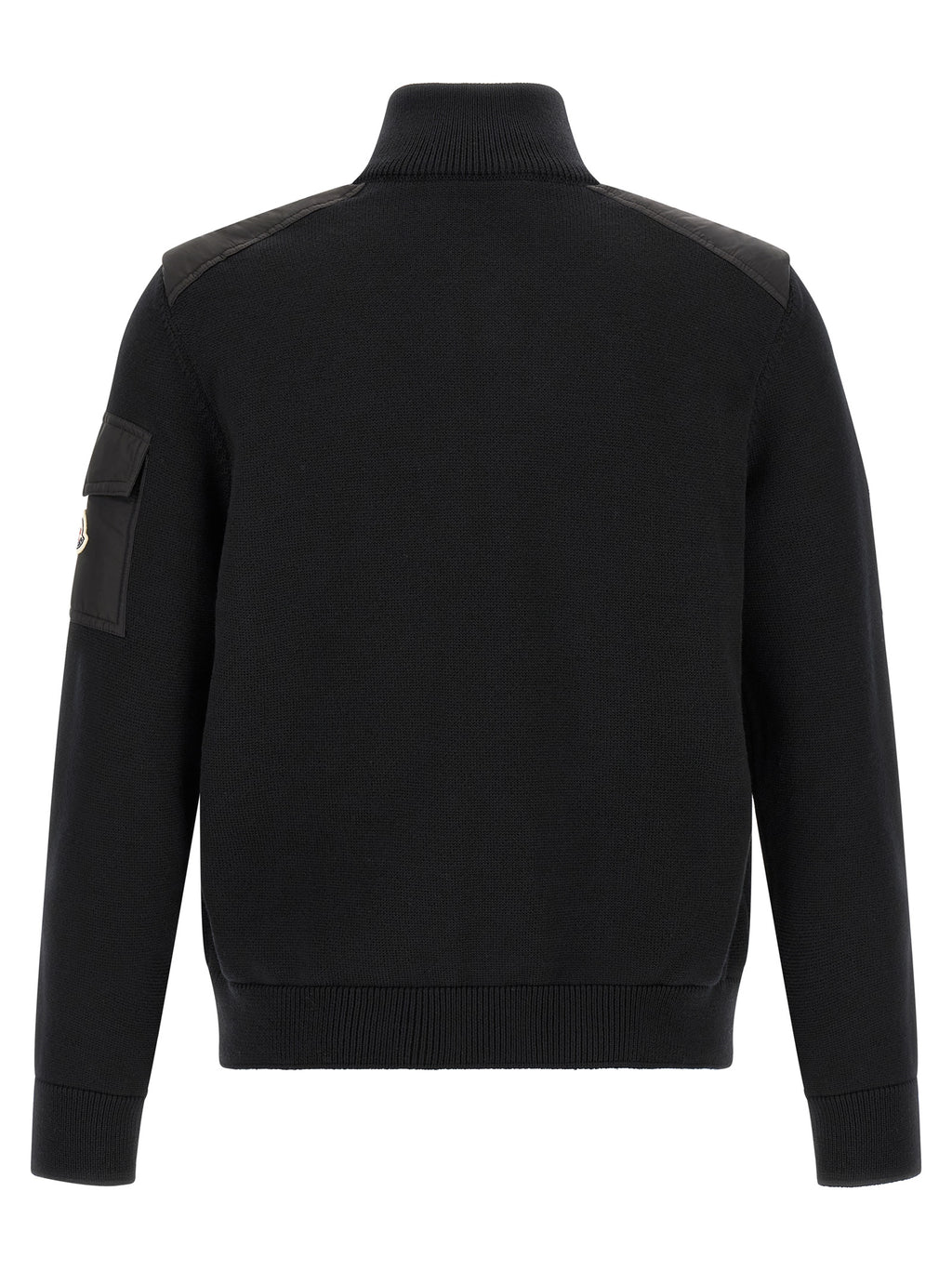 Black Polyamide Cardigan