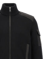 Black Polyamide Cardigan