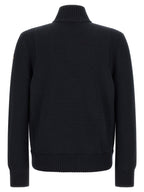 Blue Polyester Cardigan