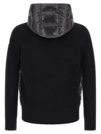 Black Polyester Cardigan