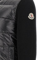 Black Polyester Cardigan