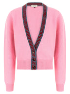 Multicolor Virgin Wool Cardigan