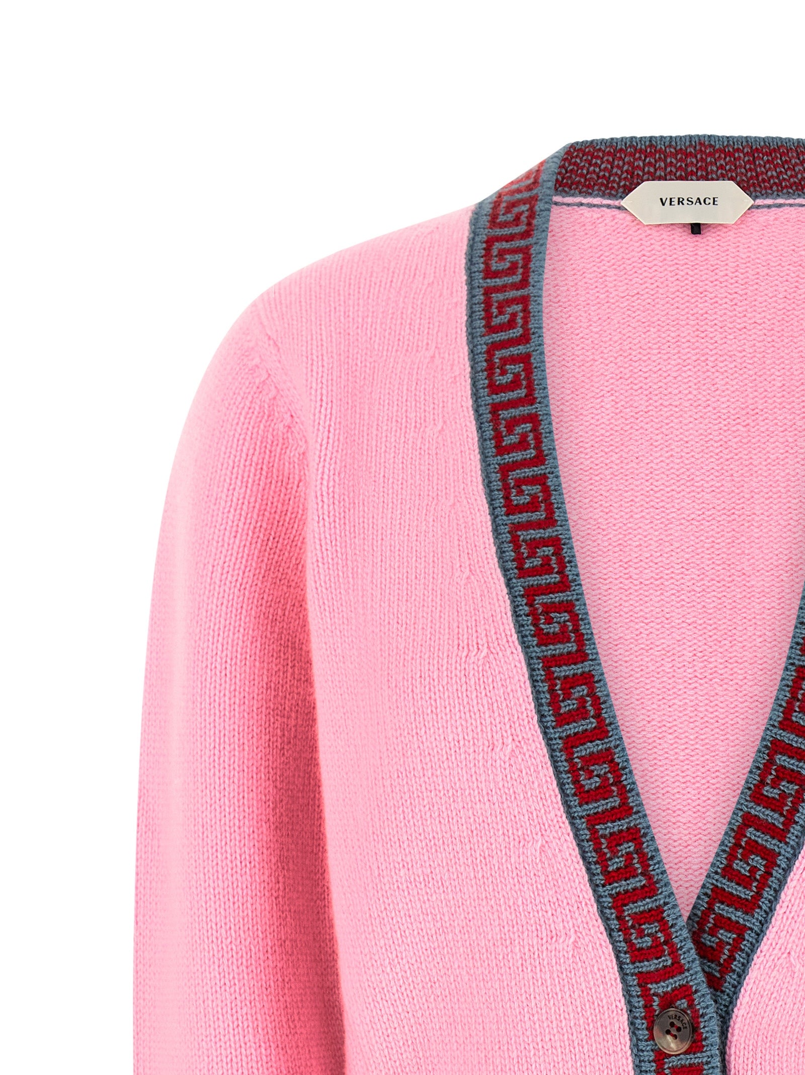 Multicolor Virgin Wool Cardigan