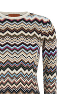 Multicolor Viscose Midi Dress