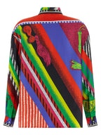 Multicolor Silk Blouse