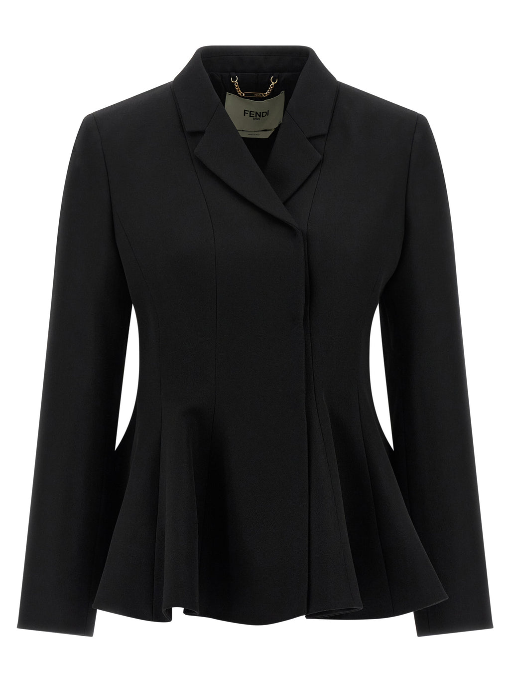Black Virgin Wool Blazer
