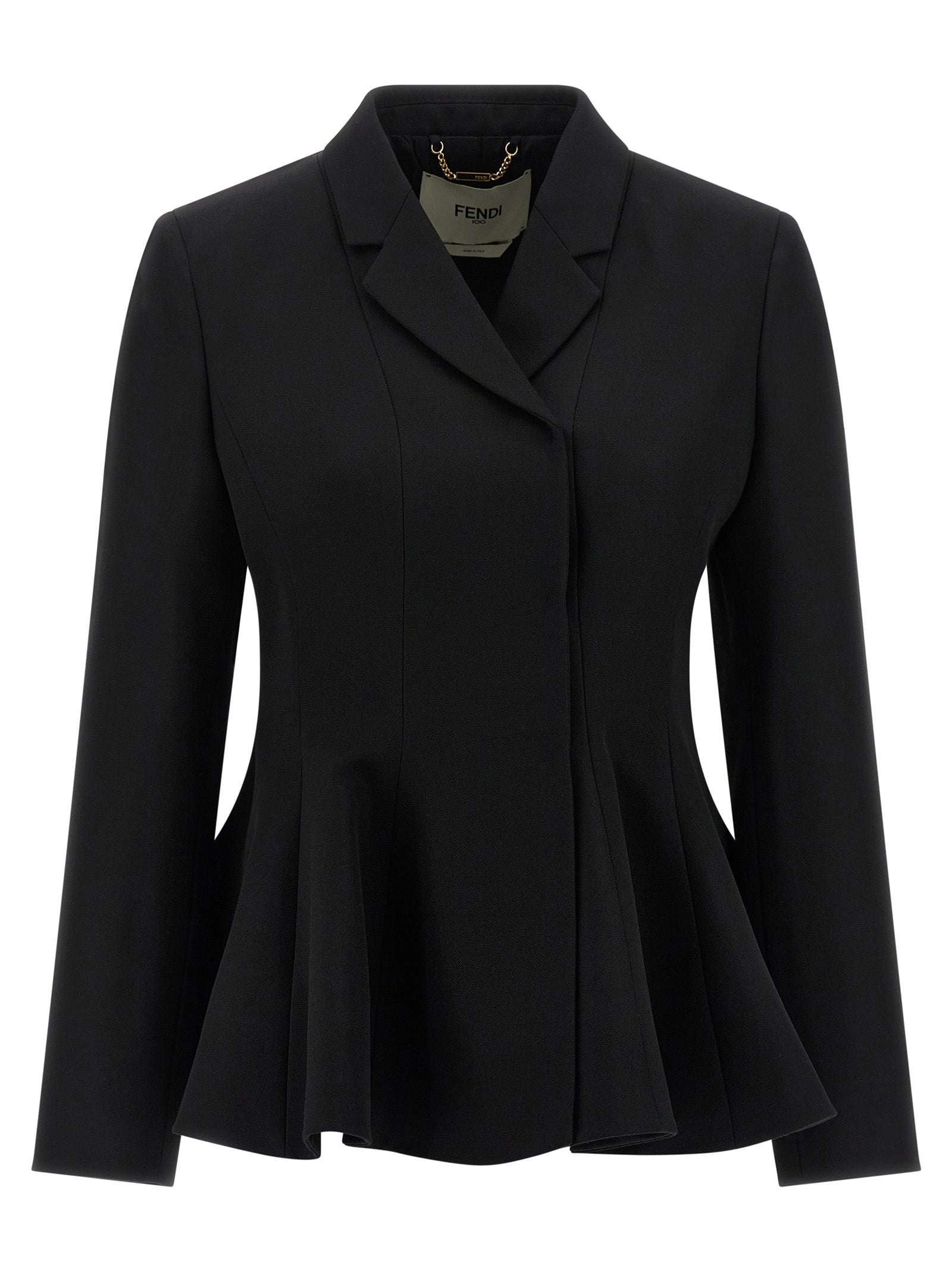 Black Virgin Wool Blazer
