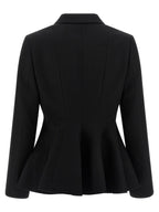 Black Virgin Wool Blazer